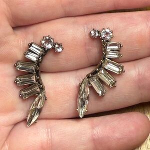 Elegant Crystal Ear Cuffs